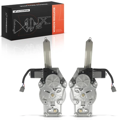 2 Pcs Rear Power Window Regulator with Motor