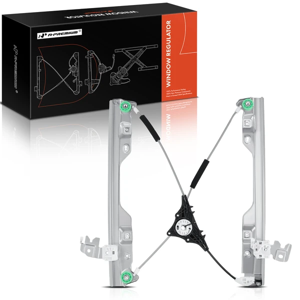 2014-2017 Infiniti QX70 1-Pc Power Window Regulator Front Right Passenger Side Electric A-Premium APWR1108