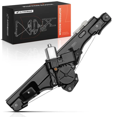 Rear Passenger Power Window Regulator with Motor