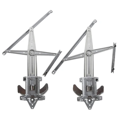 2 Pcs Front Power Window Regulator without Motor