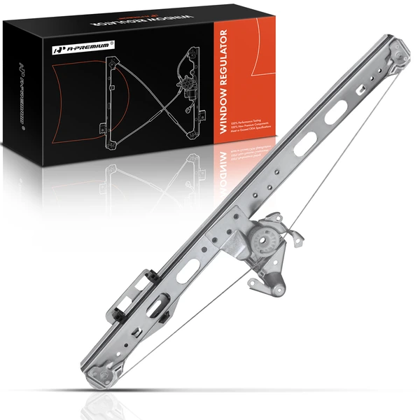 1999-2001 Mercedes-Benz ML430 1-Pc Power Window Regulator Rear Right Passenger Side Electric A-Premium WR0033