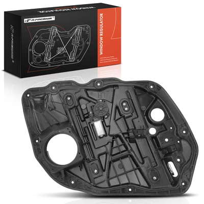 Front Driver Power Window Regulator with Motor & Panel