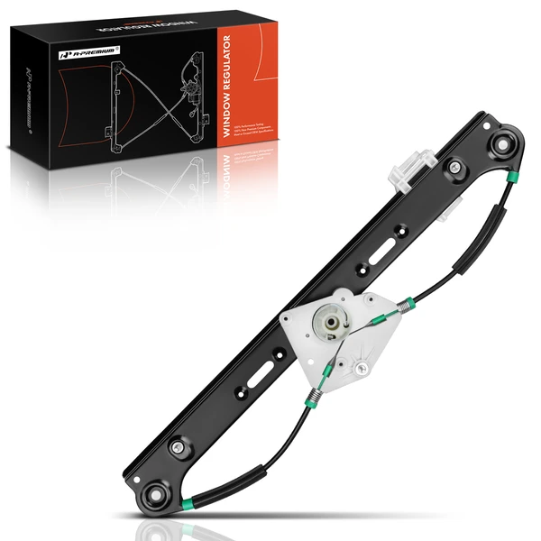 2004-2010 BMW X3 1-Pc Power Window Regulator Rear Left Driver Side Electric A-Premium WR0032
