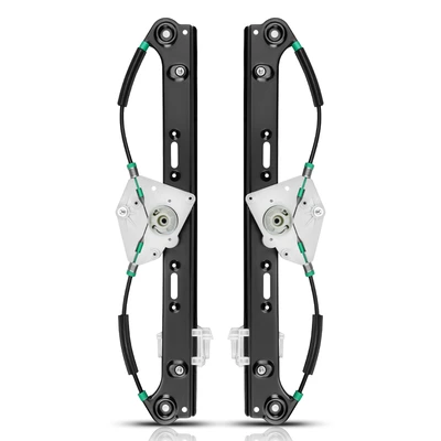 2 Pcs Rear Power Window Regulator without Motor