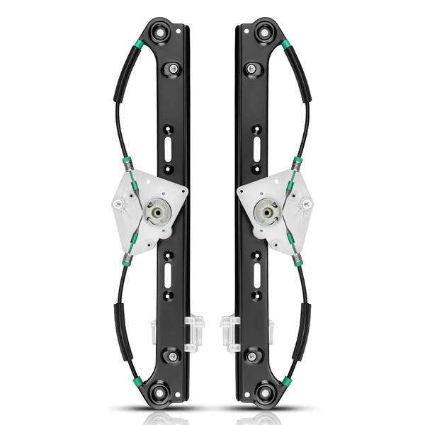 2 Pcs Rear Power Window Regulator without Motor for BMW E83 X3 2004-2010