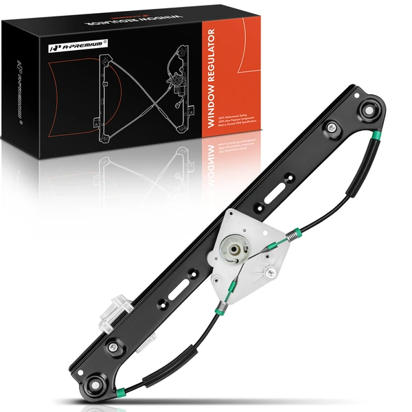 Rear Passenger Power Window Regulator without Motor for BMW E83 X3 2004-2010