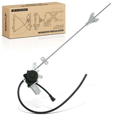 Front Passenger Power Window Regulator with Motor Assembly