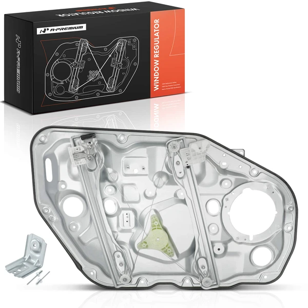 2014-2016 Kia Forte 1-Pc Window Regulator Front Right Passenger Side Electric A-Premium APWR3593