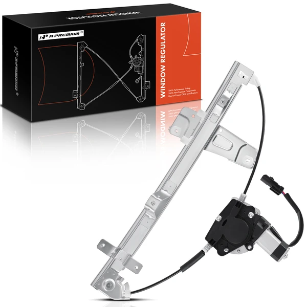 2000-2004 Jeep Grand Cherokee 1-Pc Power Window Regulator and Motor Assembly Front Right Passenger Side Electric with Motor A-Premium WR0001