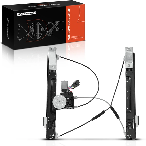 Front Driver Power Window Motor & Regulator Assembly for Jaguar XJ 10-19 XJR 14-16