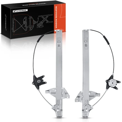2 Pcs Front Window Regulator