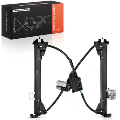 Front Driver Power Window Regulator with Motor Anti-Pinch