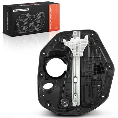 Rear Driver Window Regulator with Panel & 6 Pins Motor