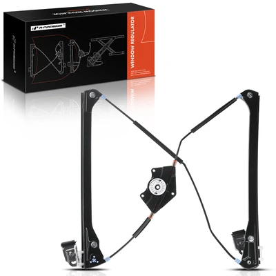 Front Passenger Power Window Regulator without Motor