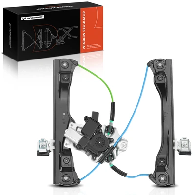 Front Driver Power Window Regulator with Motor