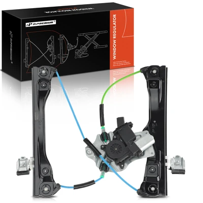 Front Passenger Power Window Regulator with Motor