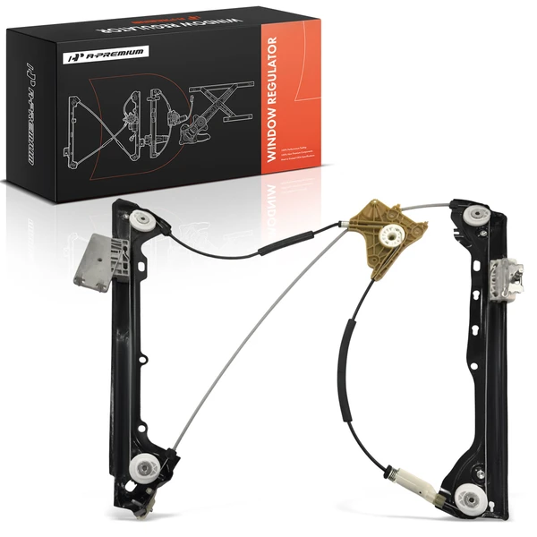 2009-2013 BMW 328i xDrive 1-Pc Window Regulator Front Right Passenger Side A-Premium APWR3804TW