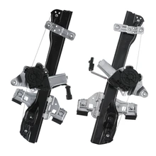 2 Pcs Front Power Window Regulator with Motor