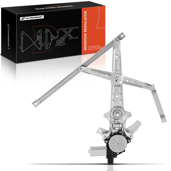 2014-2019 Mitsubishi Outlander 1-Pc Power Window Regulator and Motor Assembly Rear Right Passenger Side Electric with Motor A-Premium APWR0686