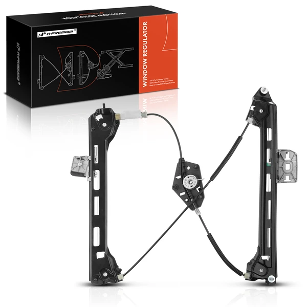 2012-2017 Volkswagen CC 1-Pc Power Window Regulator Rear Right Passenger Side Electric A-Premium APWR2453