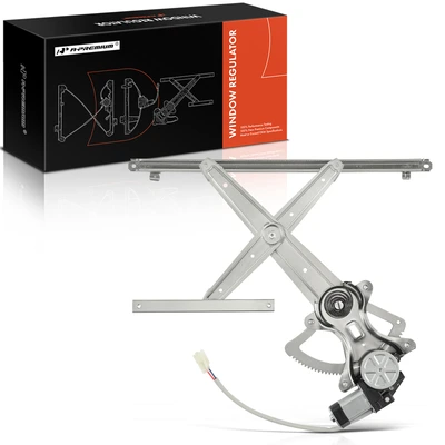 Front Passenger Power Window Regulator with Motor