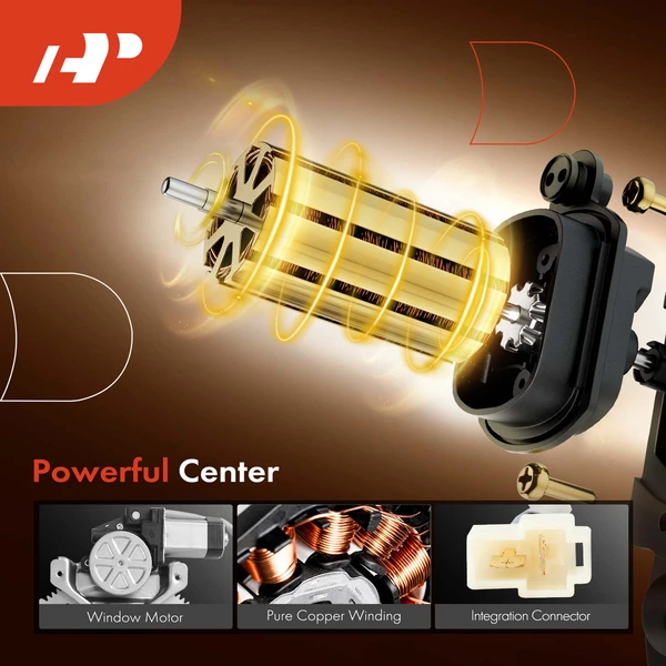 Front Passenger Power Window Regulator with Motor Assembly for Toyota Camry