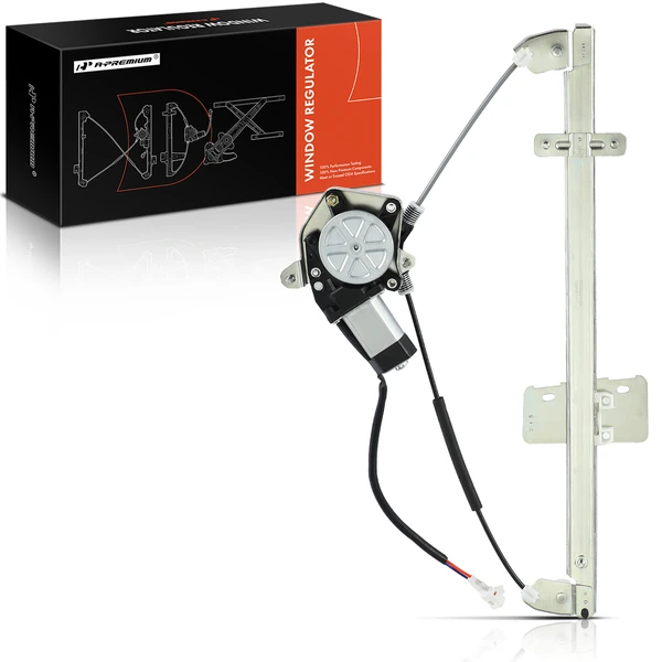 2002-2006 Suzuki XL-7 1-Pc Power Window Regulator and Motor Assembly Rear Right Passenger Side Electric with Motor A-Premium APWR2914
