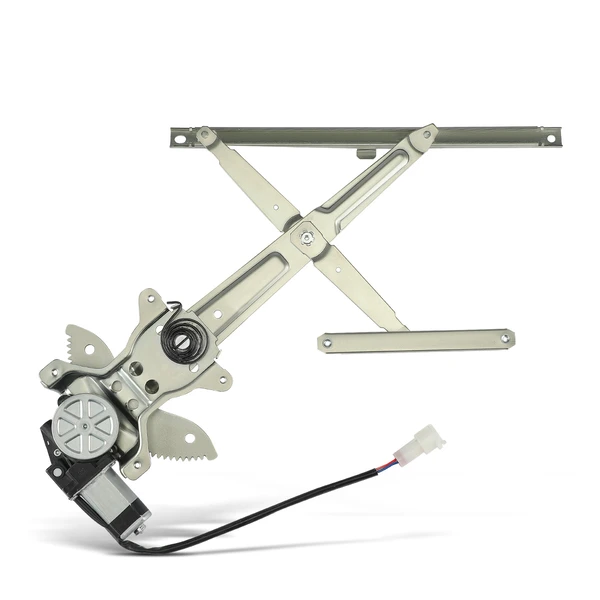 1984-1988 Toyota Pickup 1-Pc Power Window Regulator and Motor Assembly Front Left Driver Side Electric with Motor A-Premium APWR2894