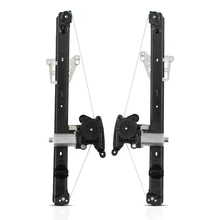 2 Pcs Rear Power Window Regulator with 2-Pin Motor for Volvo XC90 2003-2014