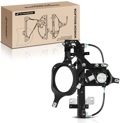 Rear Passenger Power Window Regulator with 2-Pin Motor
