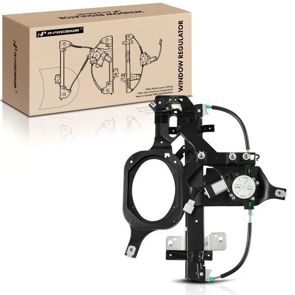 2003-2006 Ford Expedition 1-Pc Power Window Regulator and Motor Assembly Rear Right Passenger Side Electric with Motor A-Premium APWR2805