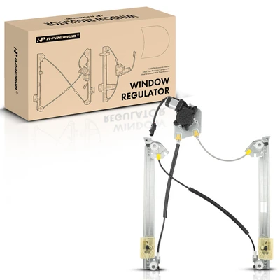2007-2012 Dodge Caliber 1pc Power Window Regulator and Motor Assembly Front Left Driver Side Electric with Motor A-Premium APWR2925