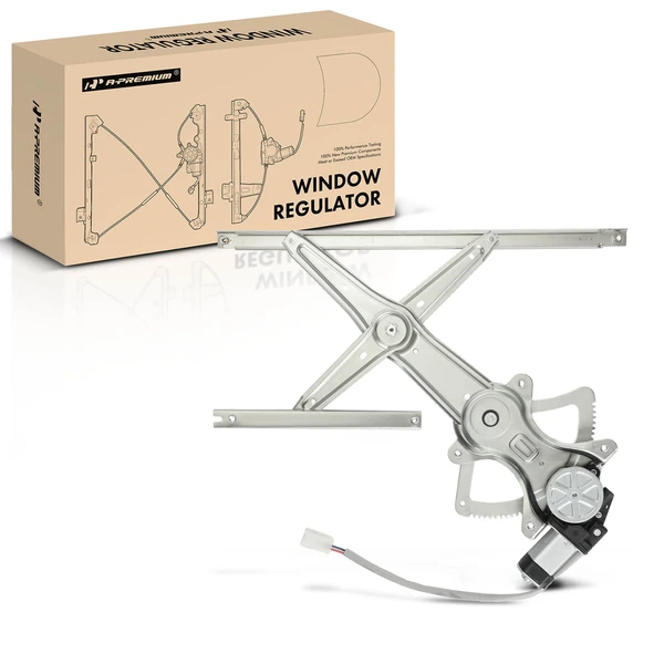 2001-2007 Toyota Highlander 1-Pc Power Window Regulator and Motor Assembly Front Right Passenger Side Electric with Motor A-Premium APWR2777