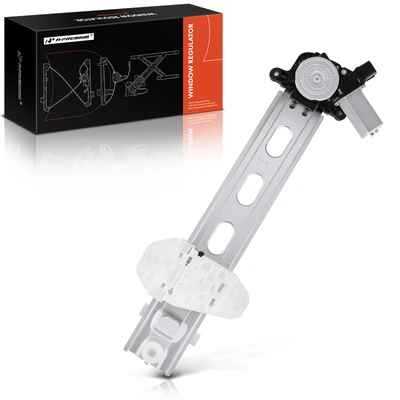 Front Driver Power Window Regulator with 6-Pin Motor