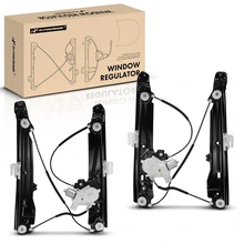 2011-2016 BMW 550i 2pc Window Regulator and Motor Kit Front Driver & Passenger Electric with Motor A-Premium APWR2957