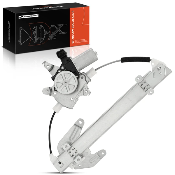 2014-2015 Nissan Rogue Select 1-Pc Power Window Regulator and Motor Assembly Rear Right Passenger Side Electric with Motor A-Premium APWR2943