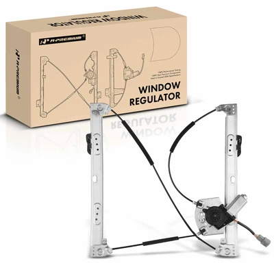 Front Passenger Power Window Regulator with Motor Assembly