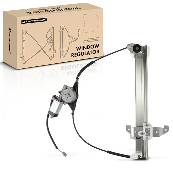 1994 Lincoln Town Car 1-Pc Power Window Regulator and Motor Assembly Rear Left Driver Side Electric with Motor A-Premium APWR2780