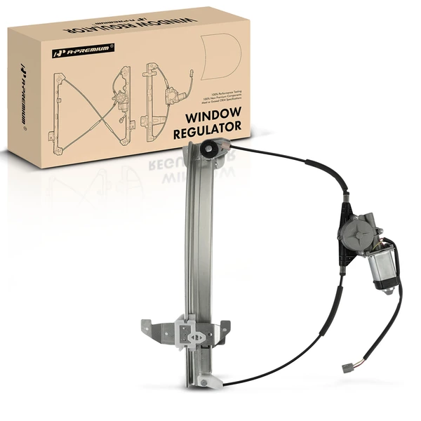 1994 Lincoln Town Car 1-Pc Power Window Regulator and Motor Assembly Rear Right Passenger Side Electric with Motor A-Premium APWR2781