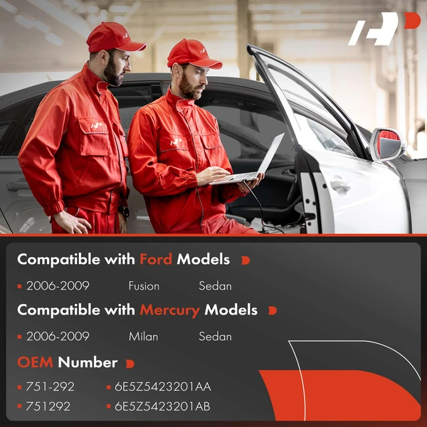 Front Driver Power Window Regulator with Motor for Ford Fusion Mercury 06-09