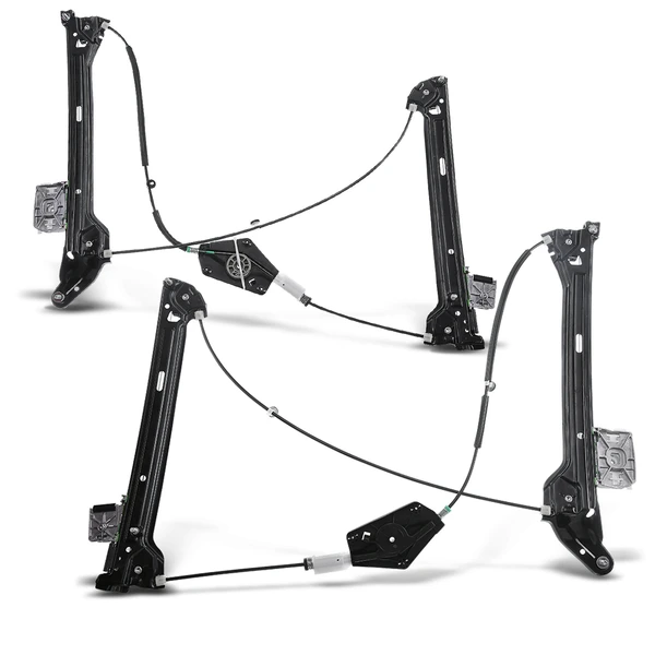 2010-2014 Audi A5 2-Pc Power Window Regulator Front Driver & Passenger Electric A-Premium APWR0426