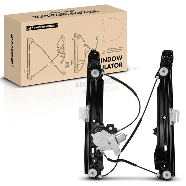2013-2021 BMW M5 1-Pc Power Window Regulator and Motor Assembly Front Right Passenger Side Electric with Motor A-Premium APWR2759