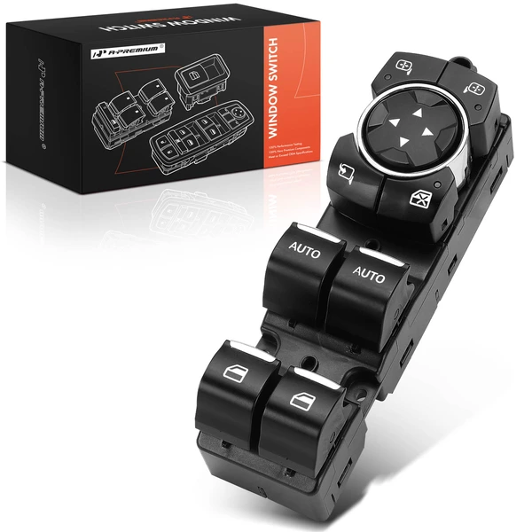 Front Driver Power Window Switch for Ford Explorer 2011-2015 17-Pin