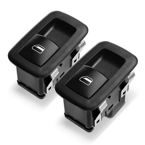 2 Pcs Rear Power Window Switch for Jeep Liberty 2008-2012 Dodge Grand Caravan Chrysler