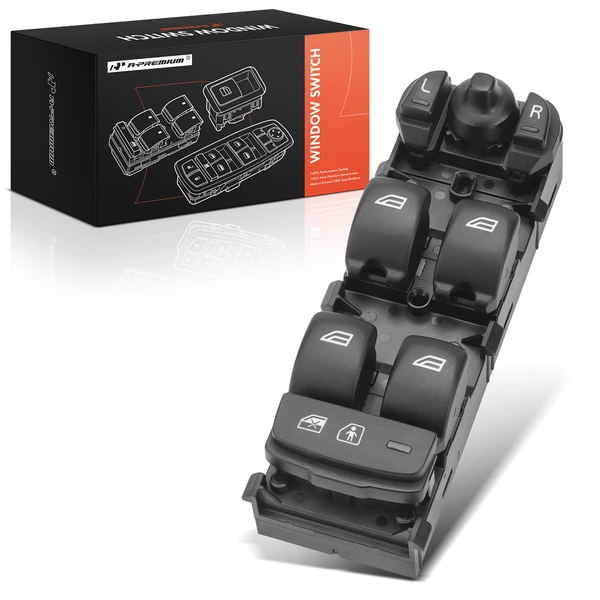A-Premium APWS0972 Window Switch Front Left Driver Side