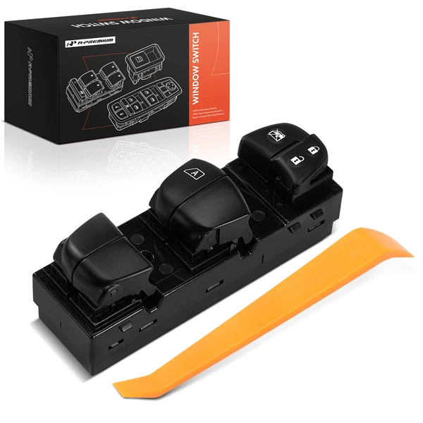 Front Driver Power Window Switch for Nissan Altima Rogue Sentra Leaf 2013-2018 Tiida