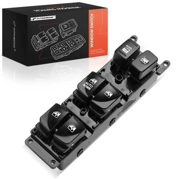 Front Driver Power Window Switch for 2007-2010 Hyundai Accent