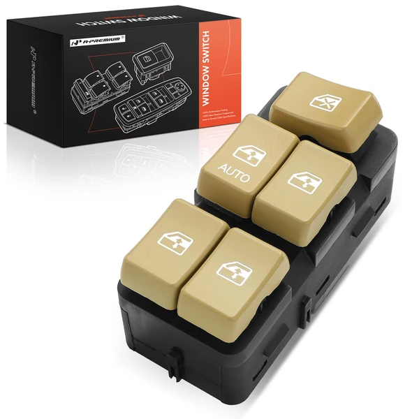 Front Driver Power Window Switch for 2002-2007 Buick Rendezvous