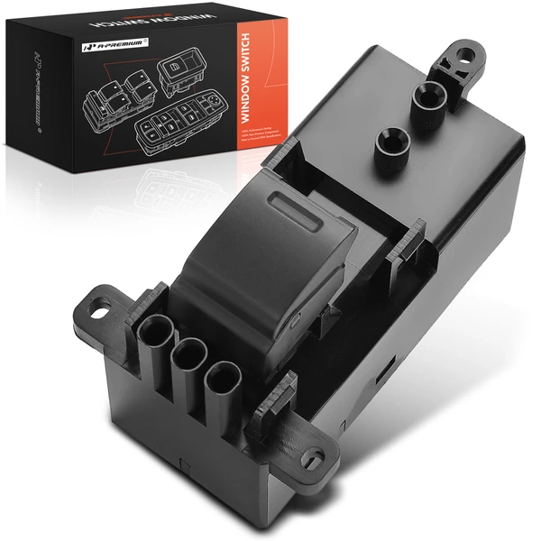 Rear Black Power Window Switch for Honda Fit 2015-2020 HR-V 2016-2022 5-Blade