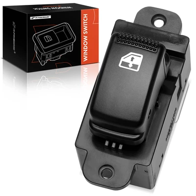 Rear Passenger Black Power Window Switch